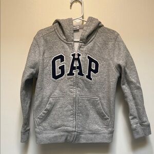 GAP Kids Gray Zip-Up Hoodie